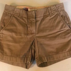J. Crew Chino Khaki Shorts